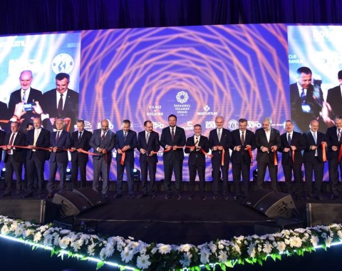 Our Minister M. at MÜSİAD EXPO. Nebati, President of MÜSİAD Mr. Asmalı and the President of MÜSİAD Eskişehir Branch, Mr. We welcomed Duman Gentlemen.