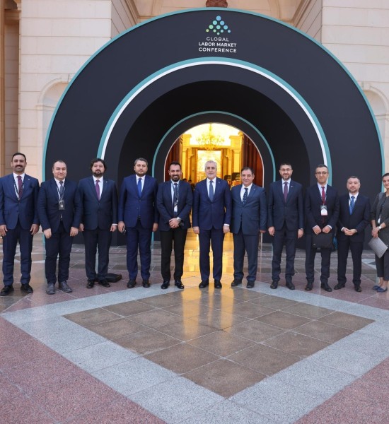 We Held Contacts in Riyadh as Part of the Global Labor Market Conference