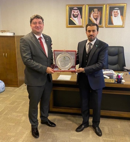 ZSA Health was presented with a Plaque of Honor by the Saudi Arabian Embassy