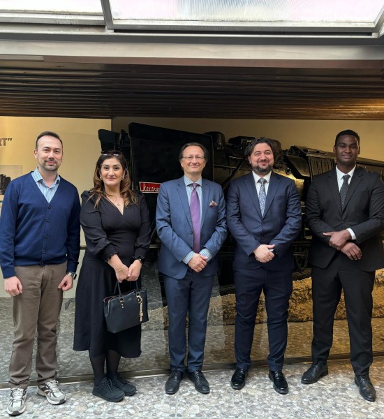 Visite de l'Attaché Commercial Belge Stefano Missir Di Lusignano
